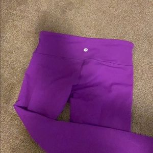 purple lululemon leggings